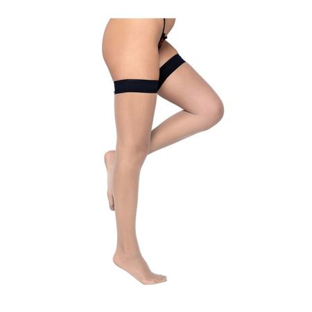 Colored Silicone Stay Up Stockings O/S