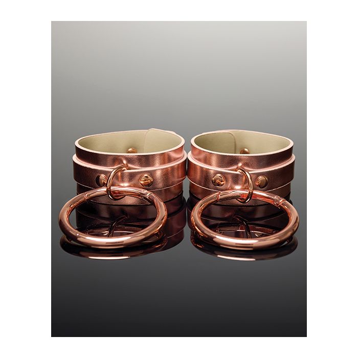Pleasure Collection Adjustable Handcuffs - Rose Gold