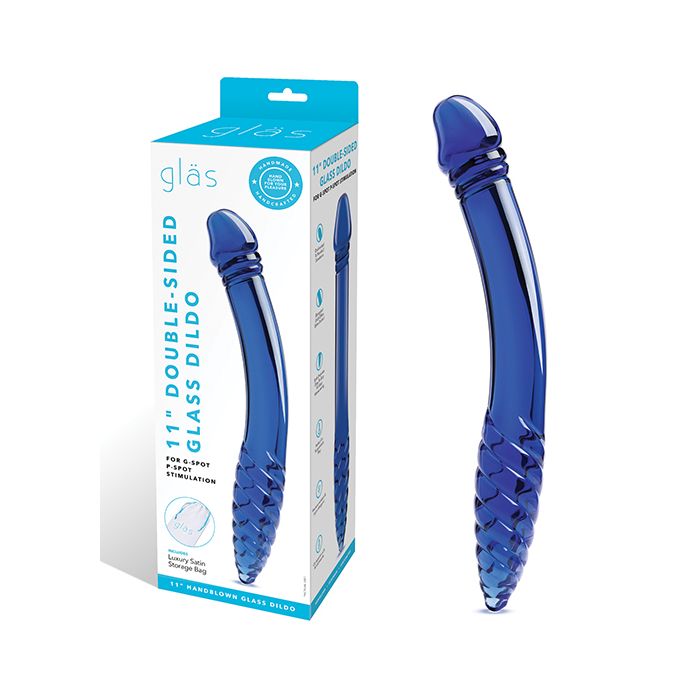 Glas 11" Double-sided Dildo G-Spot & P-Spot Stimulation
