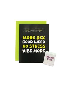 More Sex Greeting Card w/Matchbook