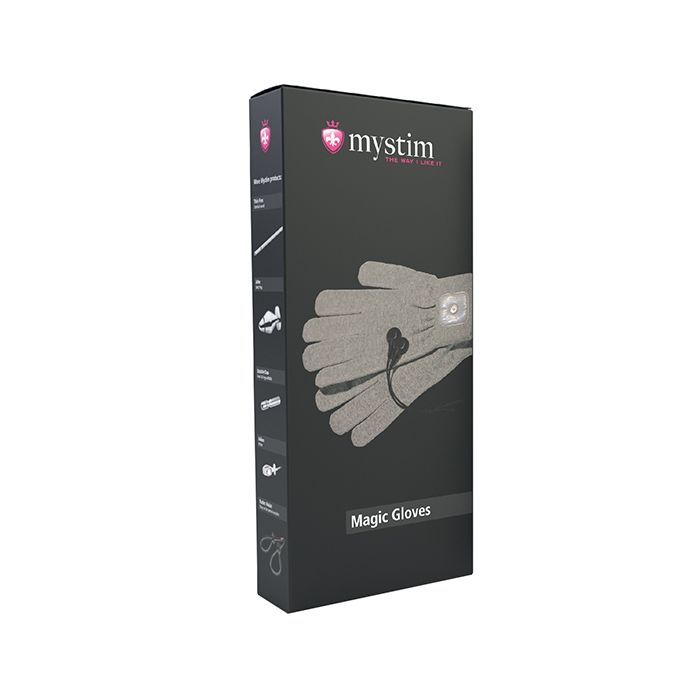Mystim eStim Magic Gloves - Gray