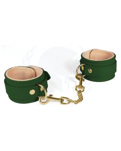 Spartacus PU Wrist Cuffs w/Plush Lining